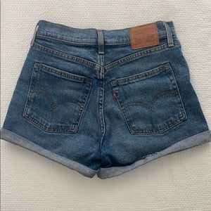 Levi denim shorts